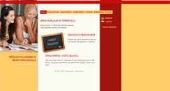 Desktop Screenshot of brunis-sprachschule.com